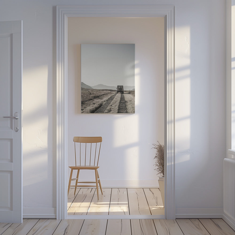 Lonely Road Journey | Canvas
