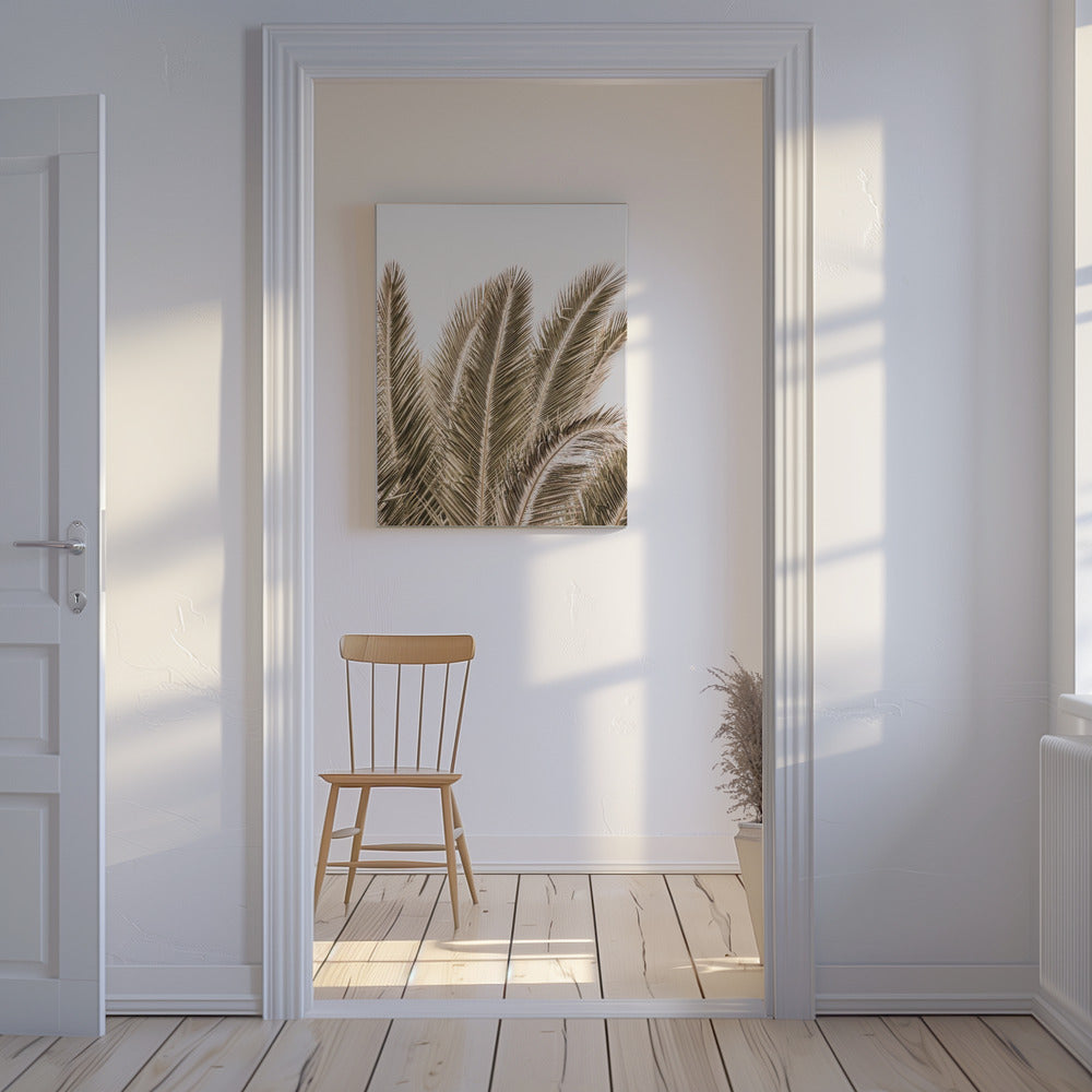 Windswept Palms | Canvas