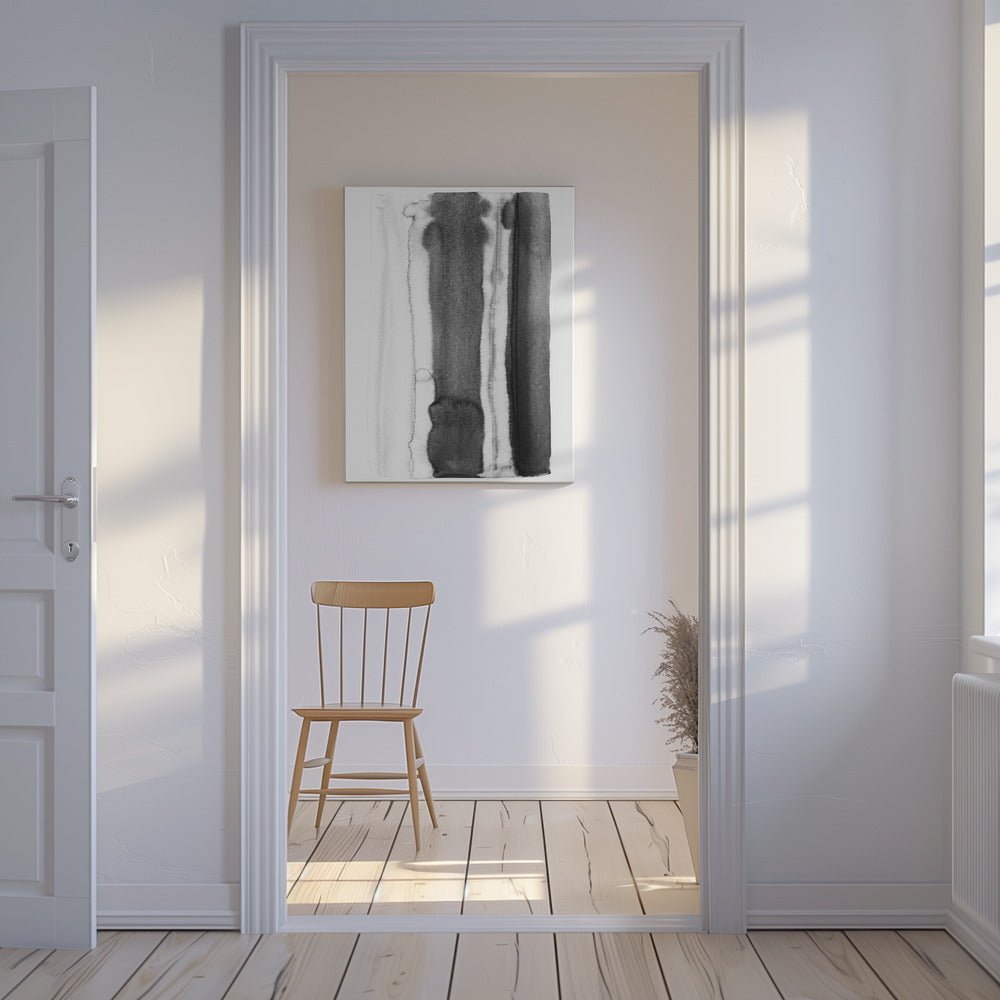 Monochrome Flow | Canvas