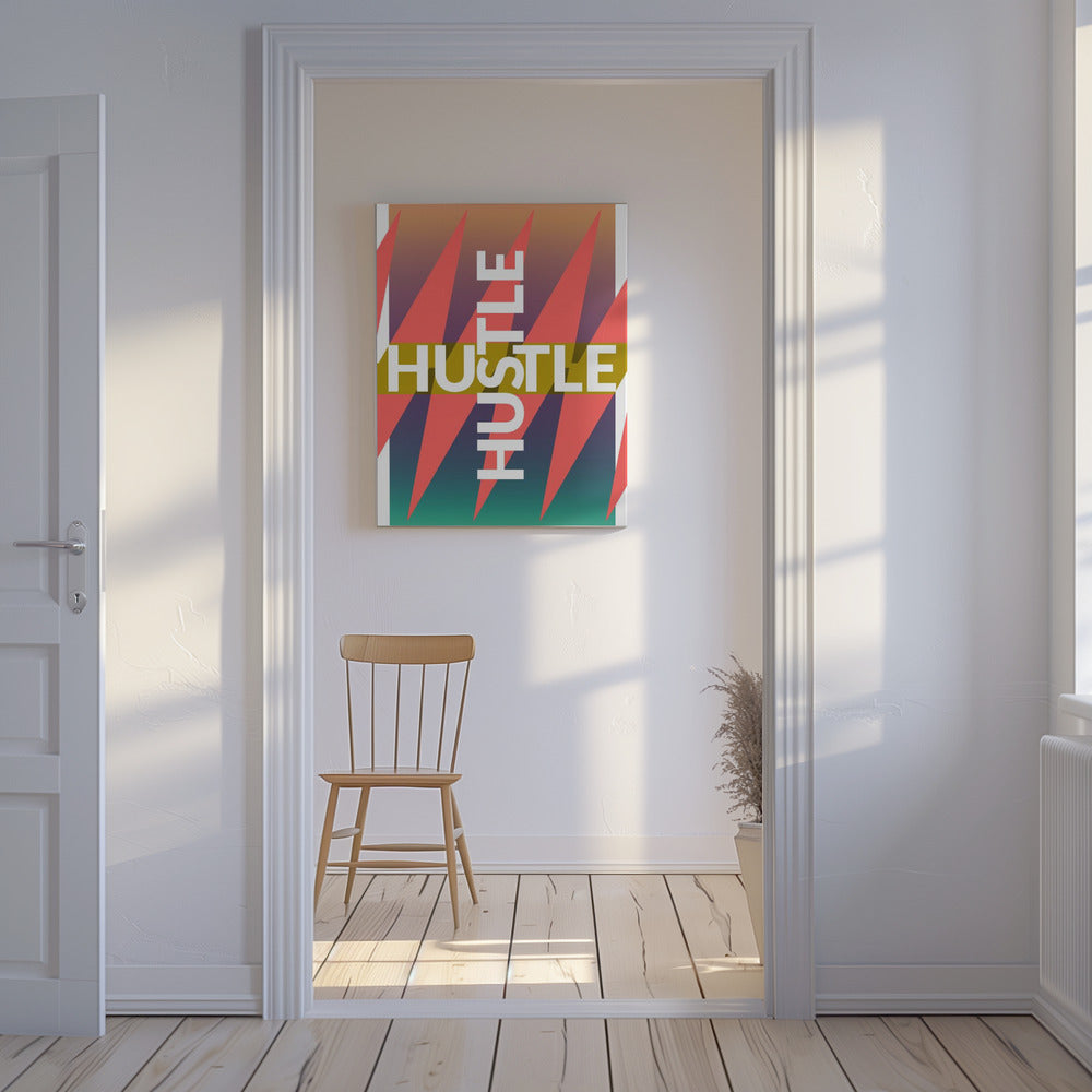 Colorful Hustle Vibes | Canvas