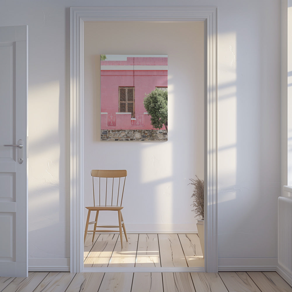 Pink Facade Serenity | Canvas