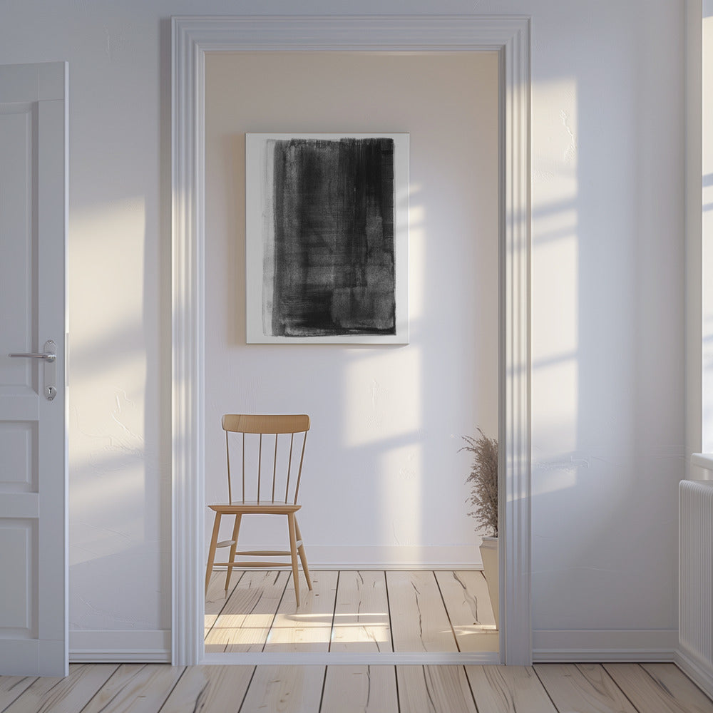 Monochrome Depths | Canvas