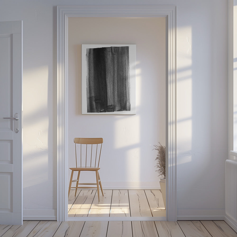 Monochrome Veil | Canvas