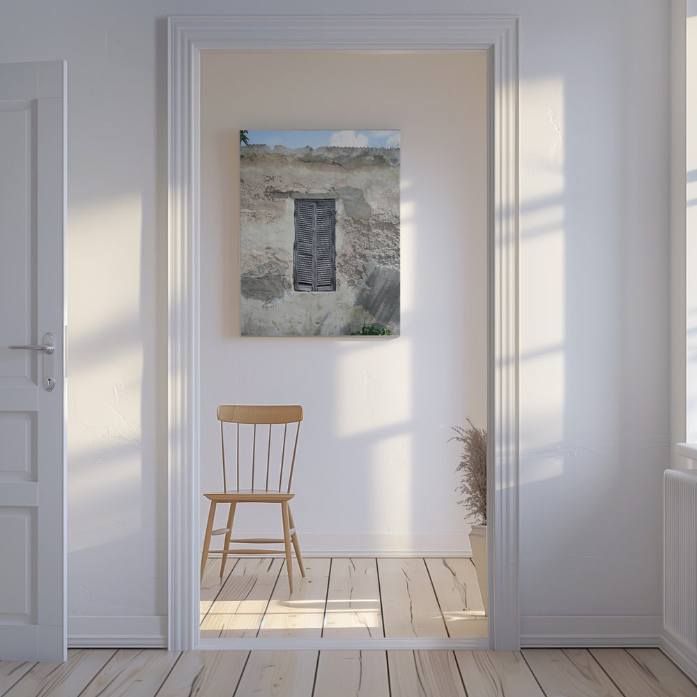 Weathered Shutters | Canvas