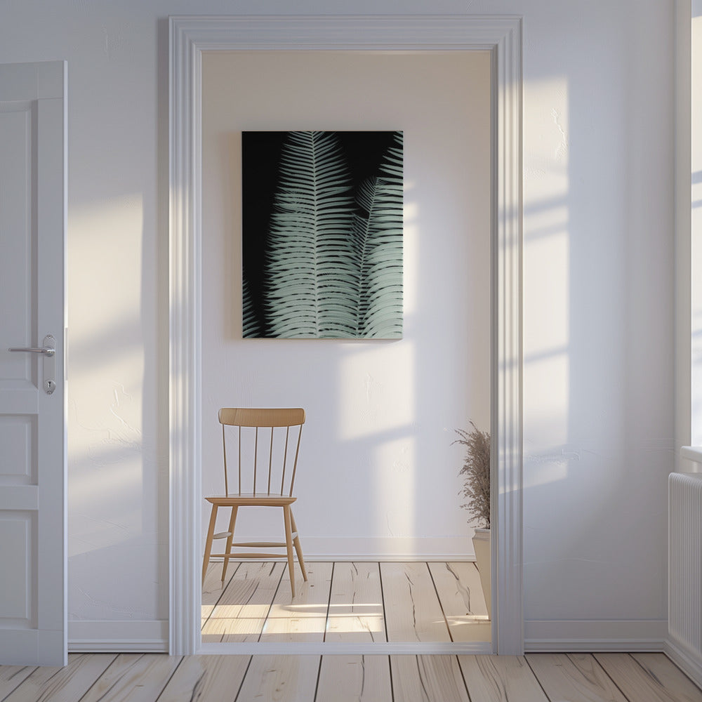 Silver Fronds Symphony | Canvas