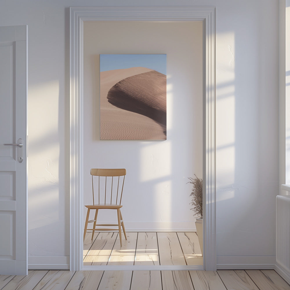 Desert&#039;s Graceful Curve | Canvas