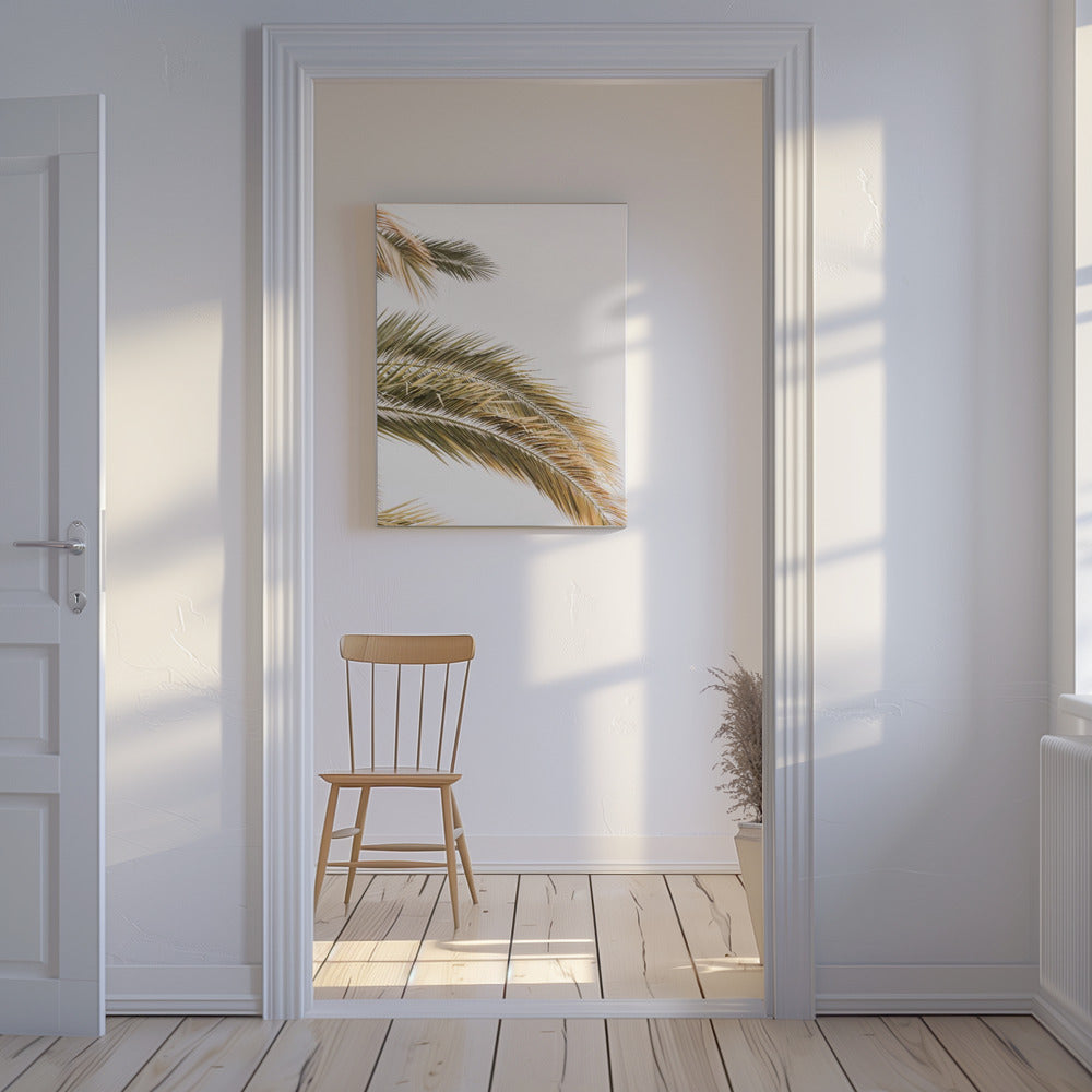 Golden Palm Breeze | Canvas