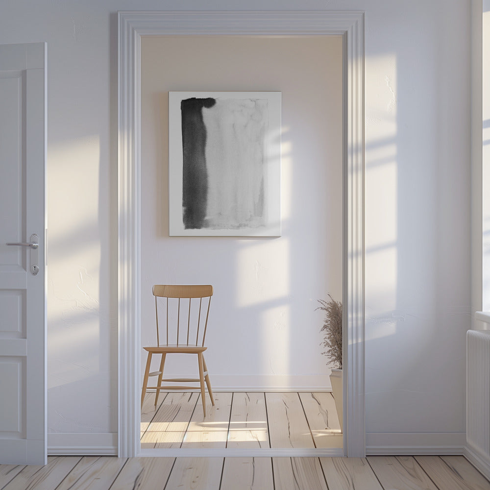 Monochrome Flow | Canvas