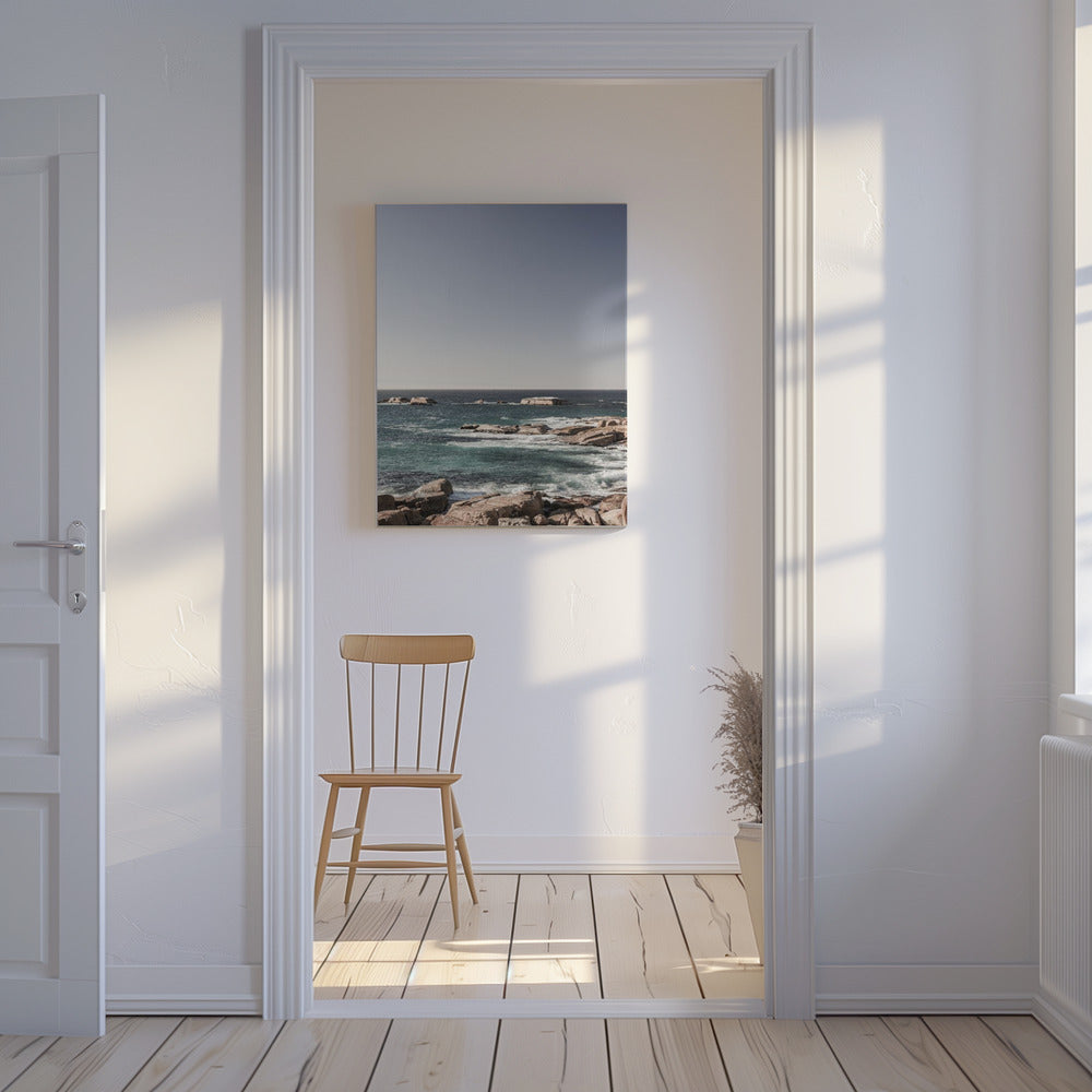 Rocky Coast Serenity | Canvas