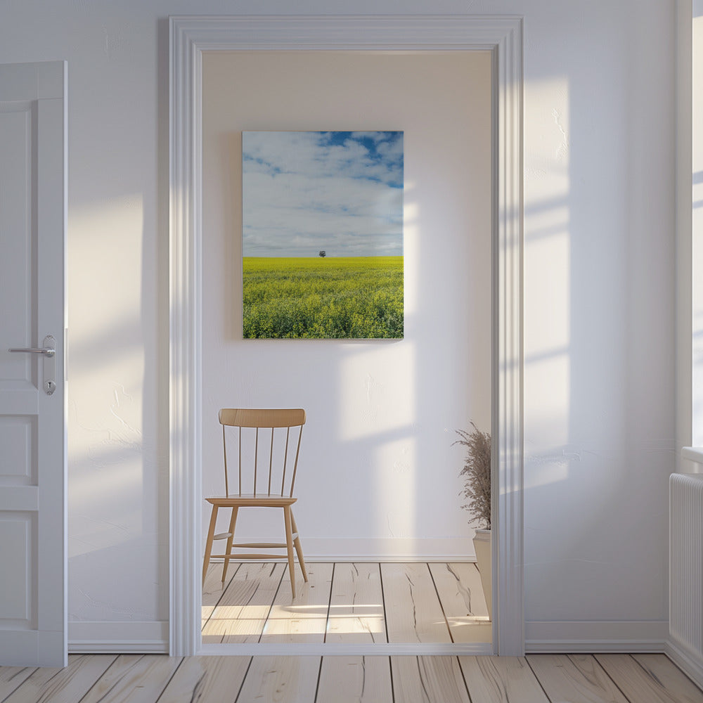 Solitary Tree Horizon | Canvas