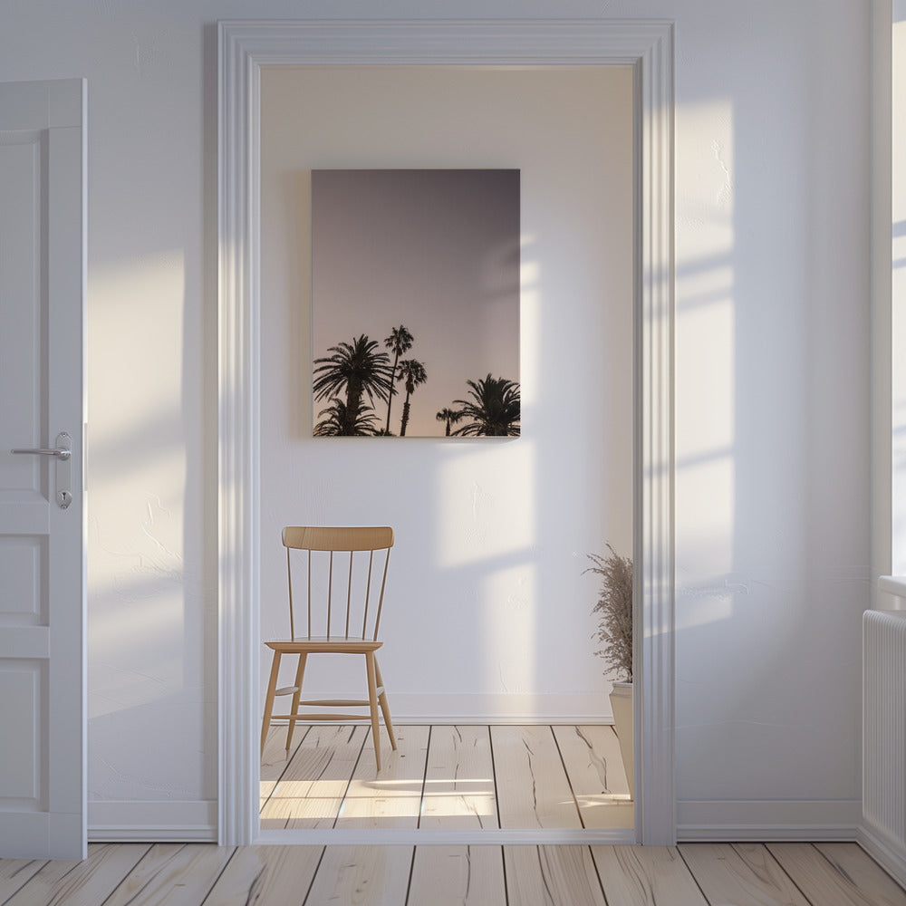 Twilight Palms | Canvas