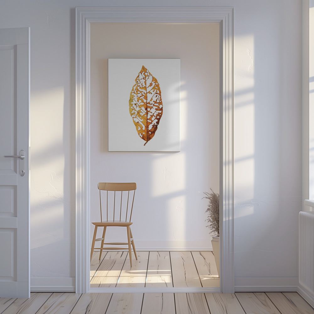 Leaf Skeleton Essence | Canvas