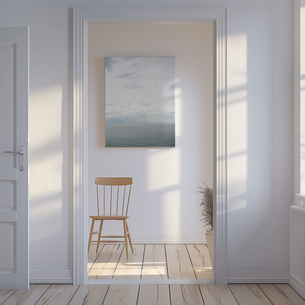 Misty Ocean Calm | Canvas