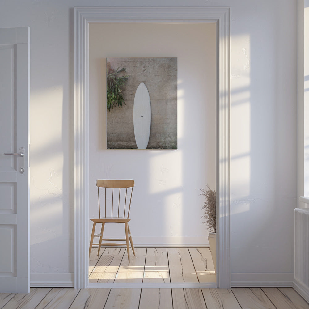 White Surfboard | Canvas