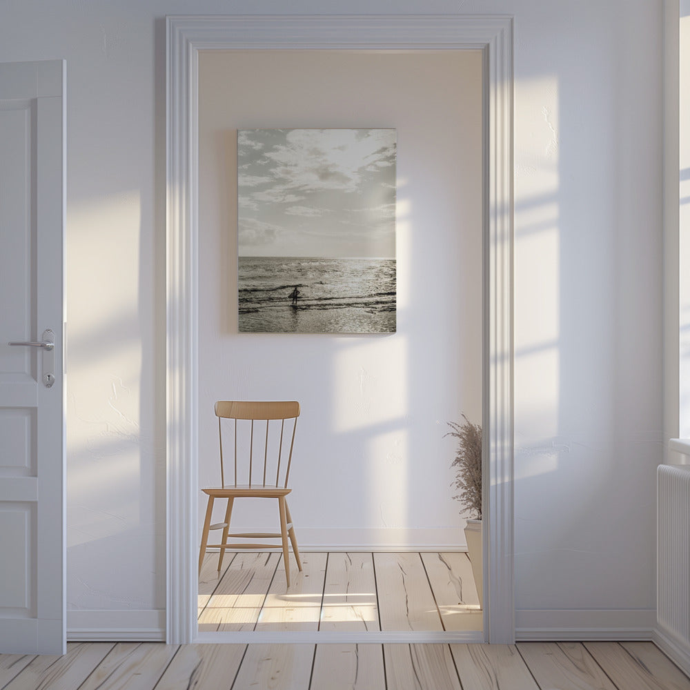 Surfer&#039;s Dawn Peace | Canvas