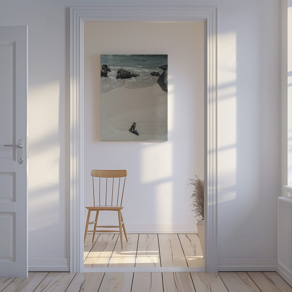 Lonely Beach Stroll | Canvas