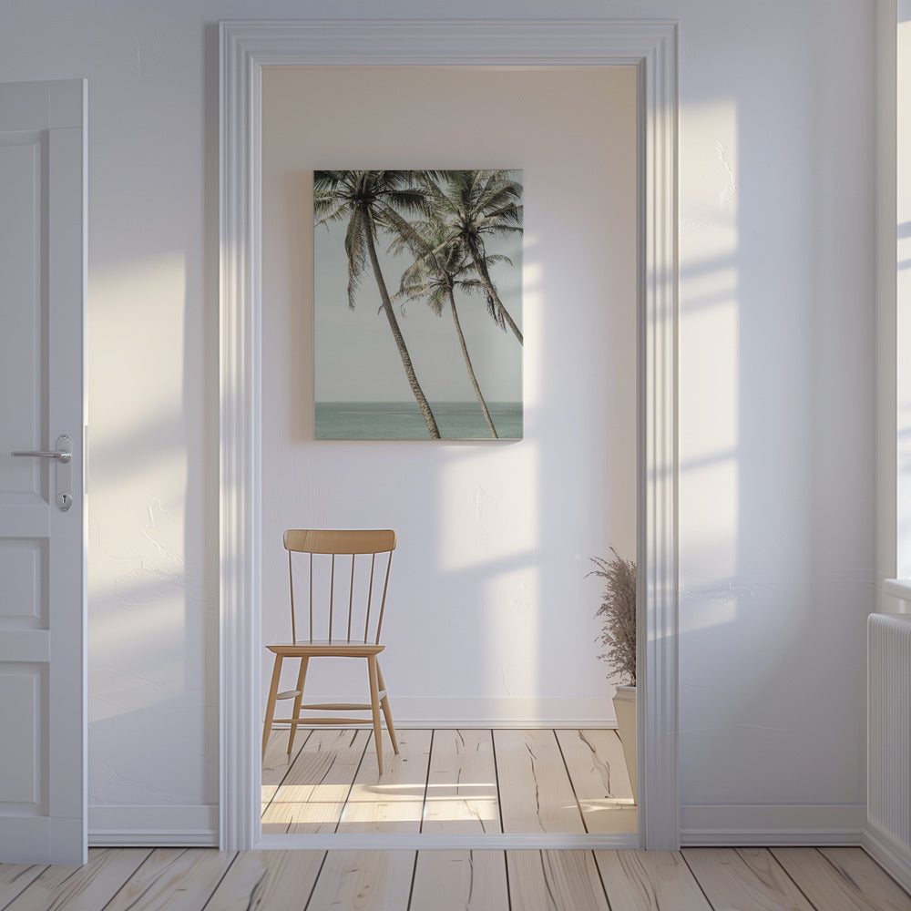 Ocean Breeze Palms | Canvas