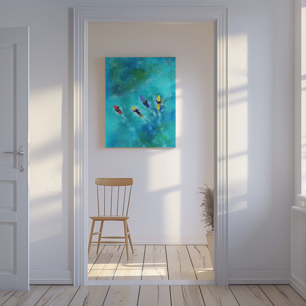 Surfer Dudes | Canvas