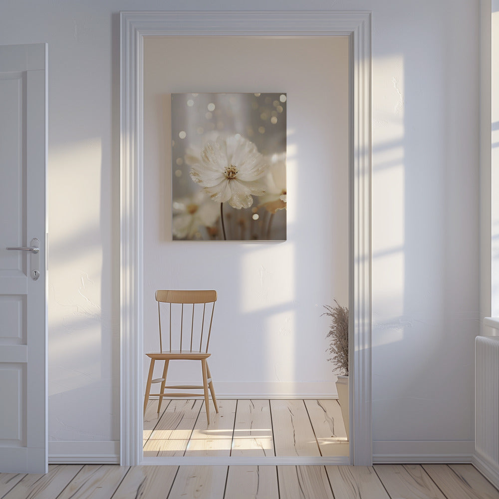 Glittering Petals | Canvas