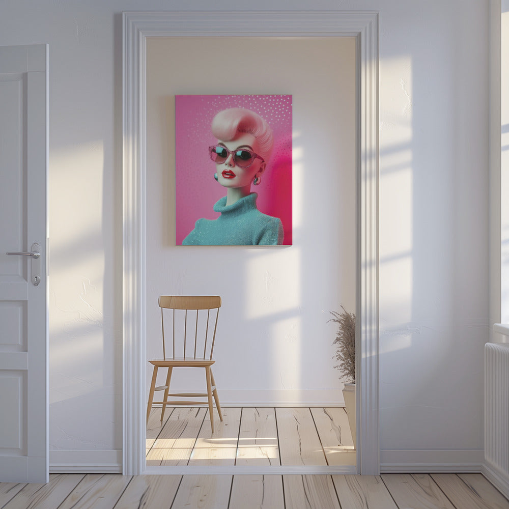 Retro Glamour Shine | Canvas