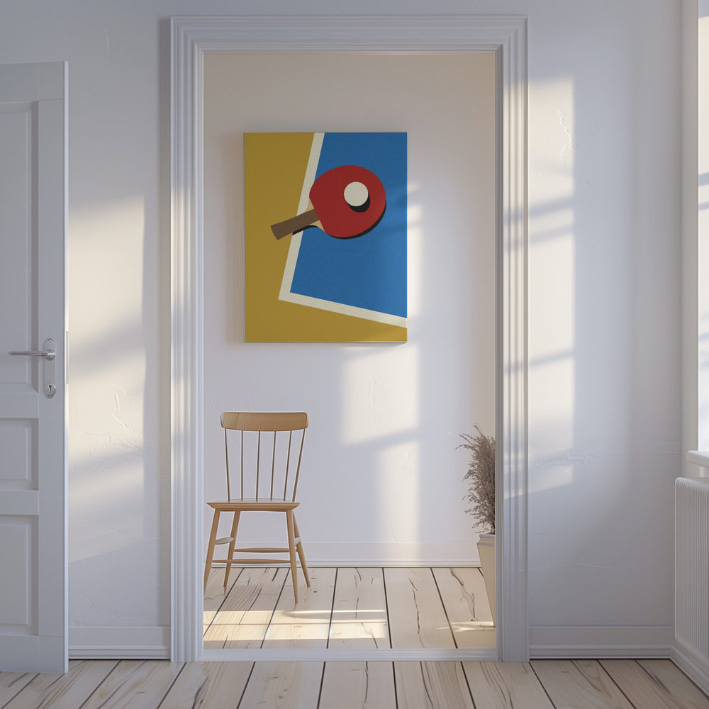 Table Tennis Team Red | Canvas