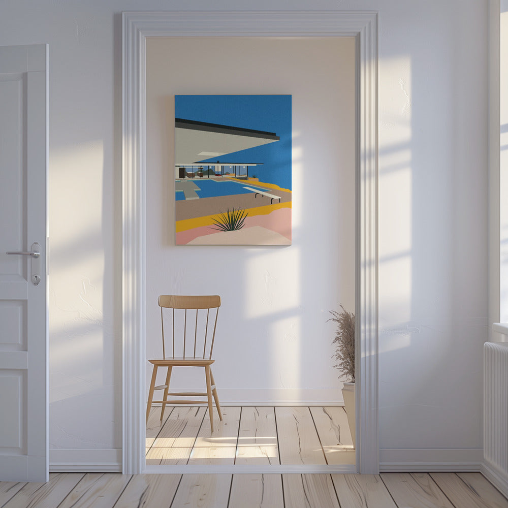 La Stahl House | Canvas