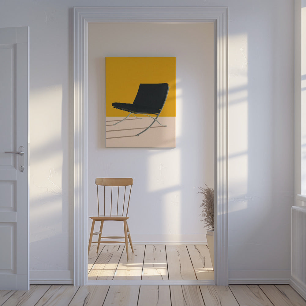 Barcelona Chair By Mies Van Der Rohe | Canvas