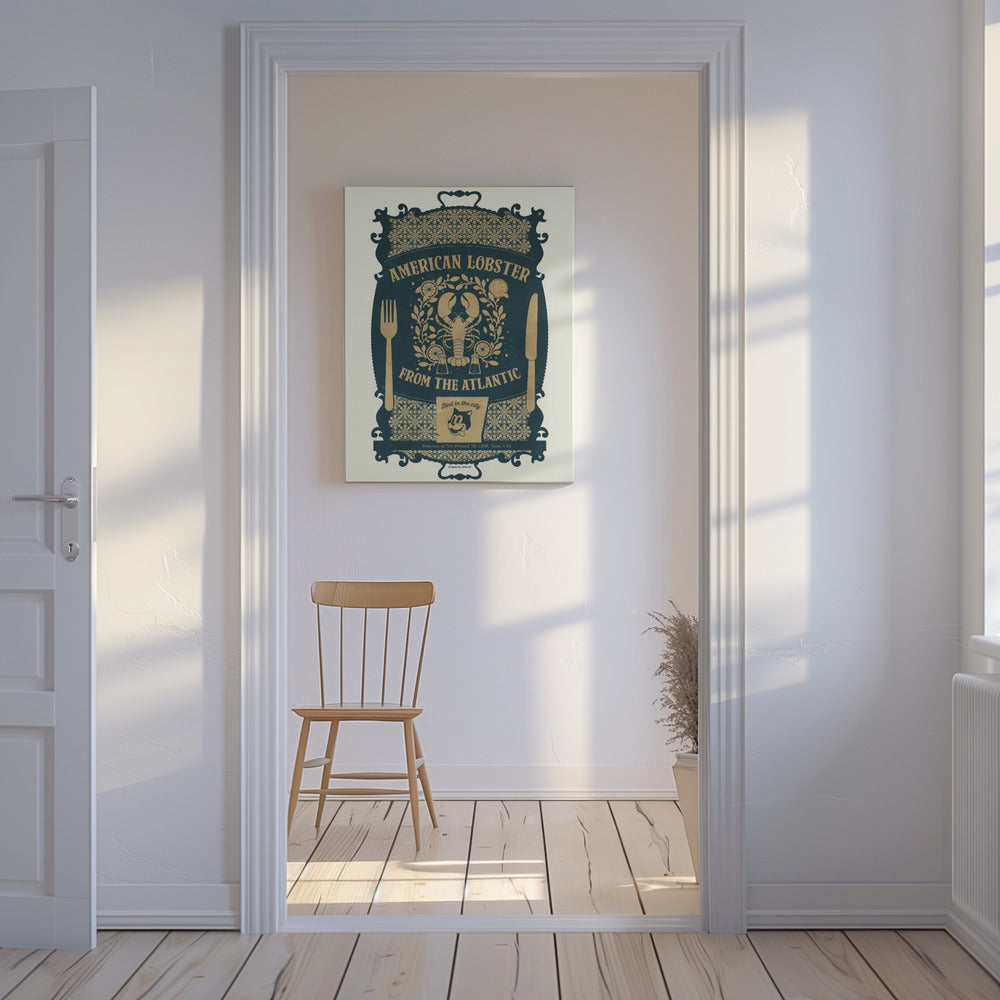 Lobster Baroque Print | Canvas