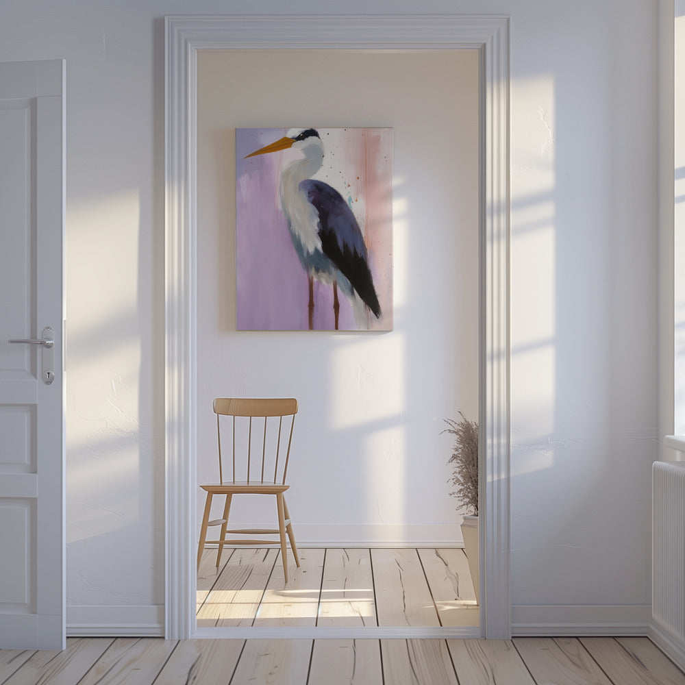 Heron Serenity | Canvas
