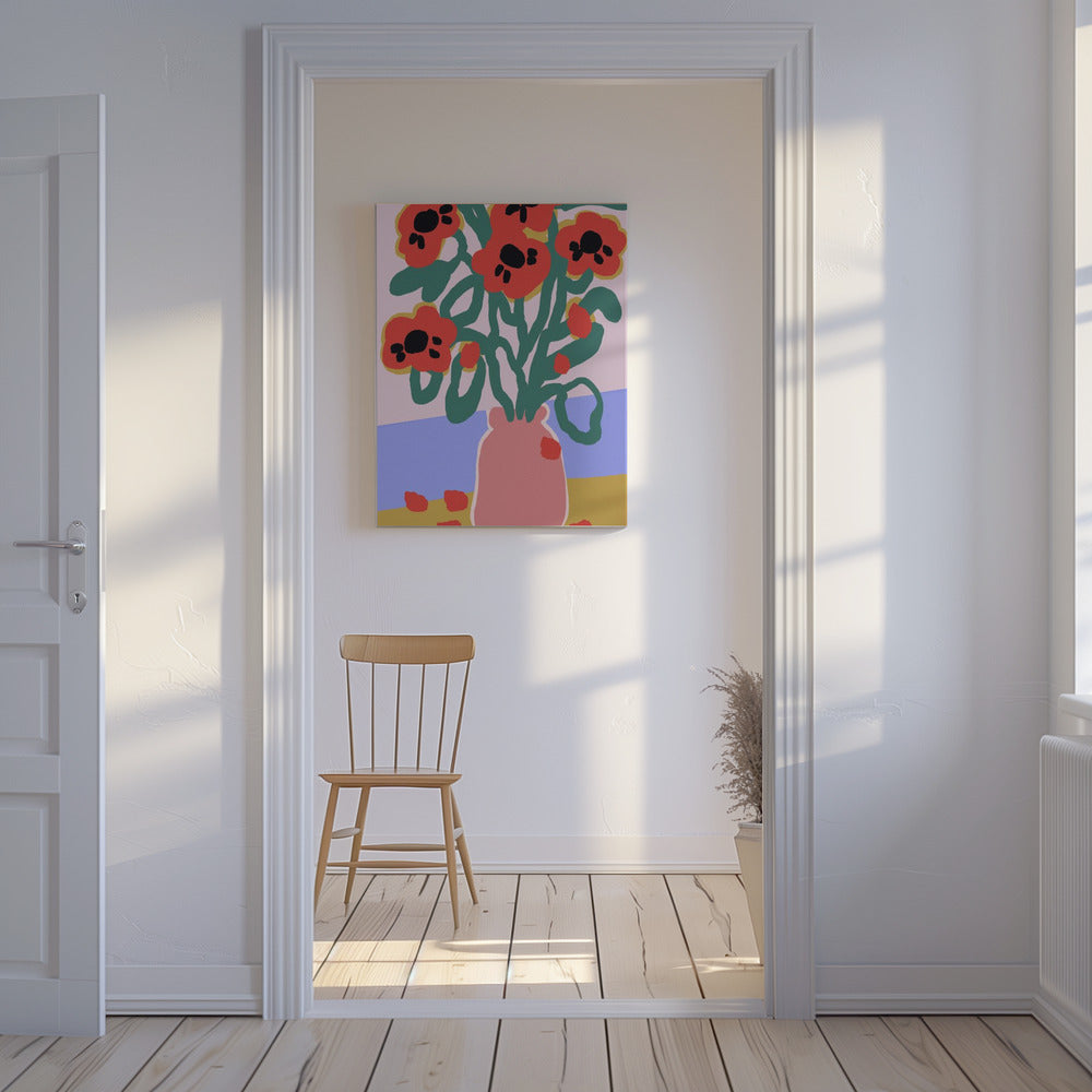 Bold Blooms Vase | Canvas