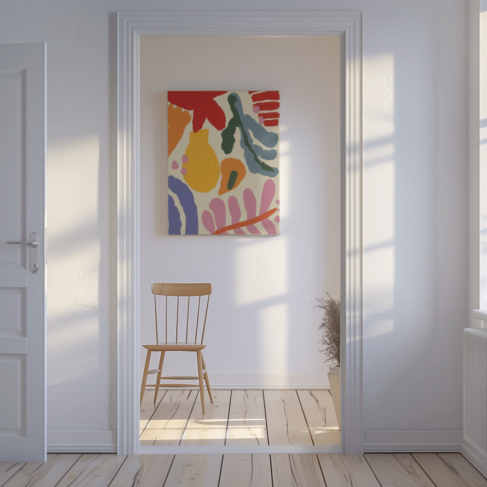 Vibrant Forms | Canvas