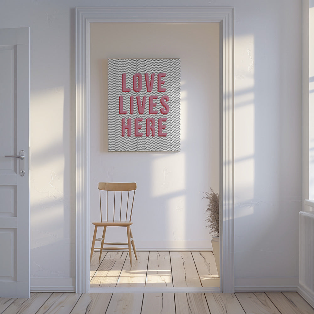 Love Lives Here | Canvas