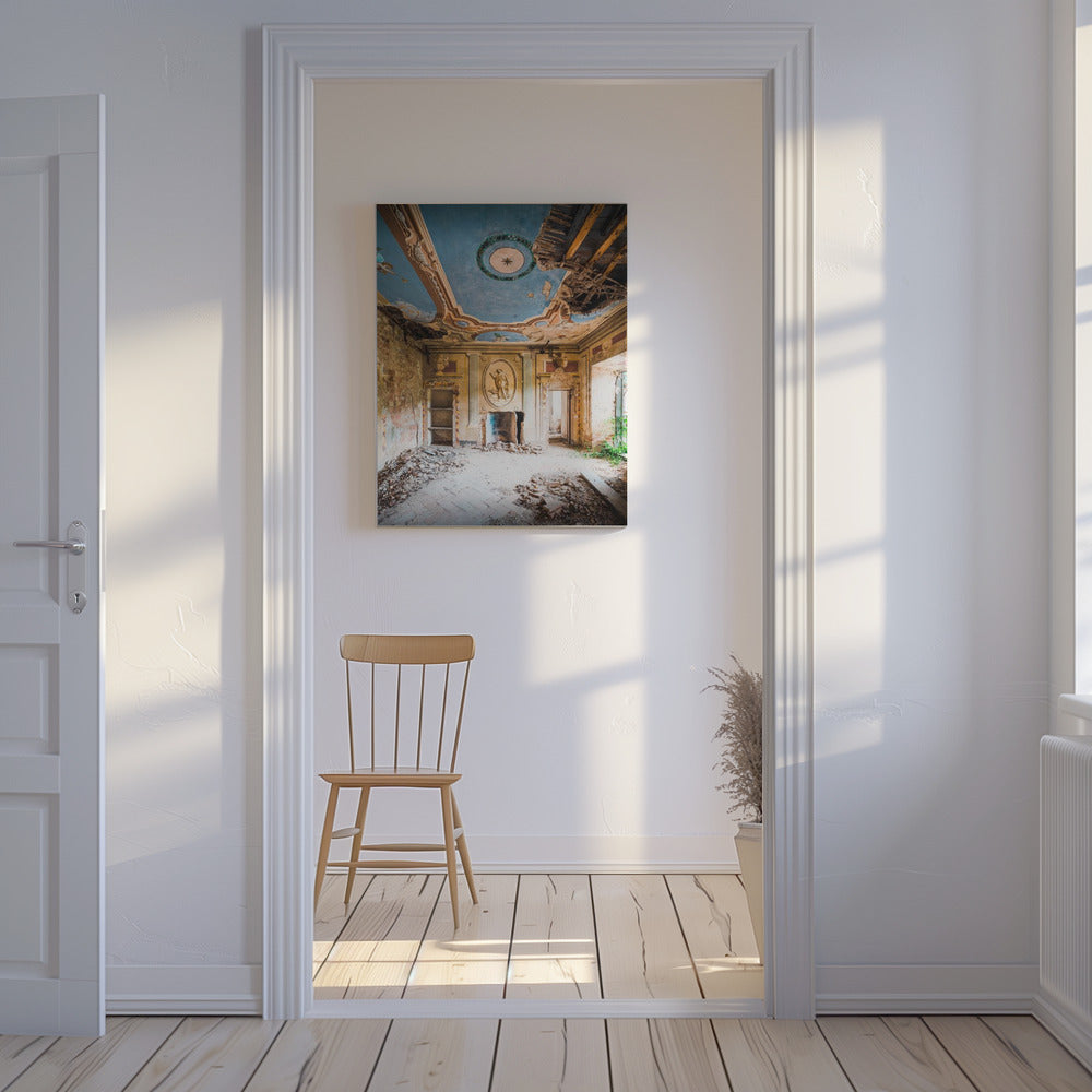 Abandoned Villa with Fresco | Canvas