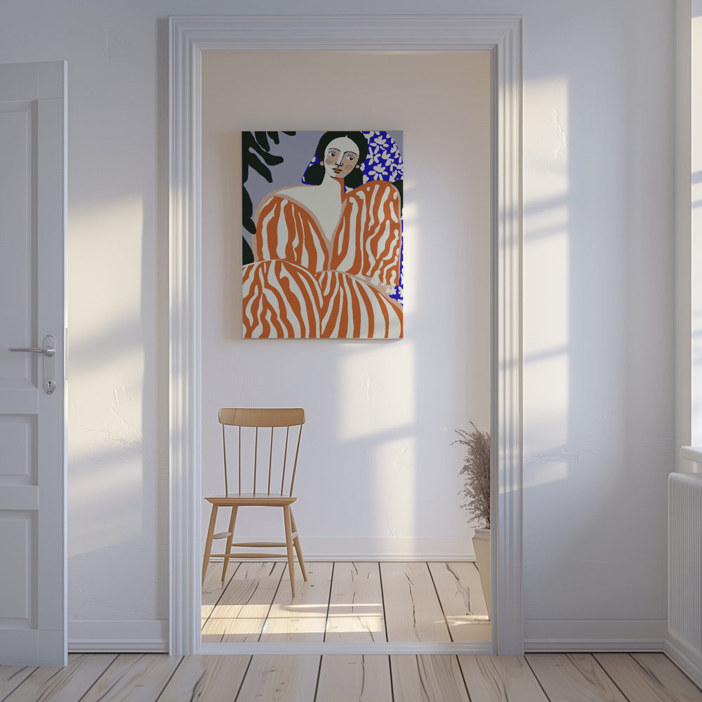 Zebra Elegance | Canvas