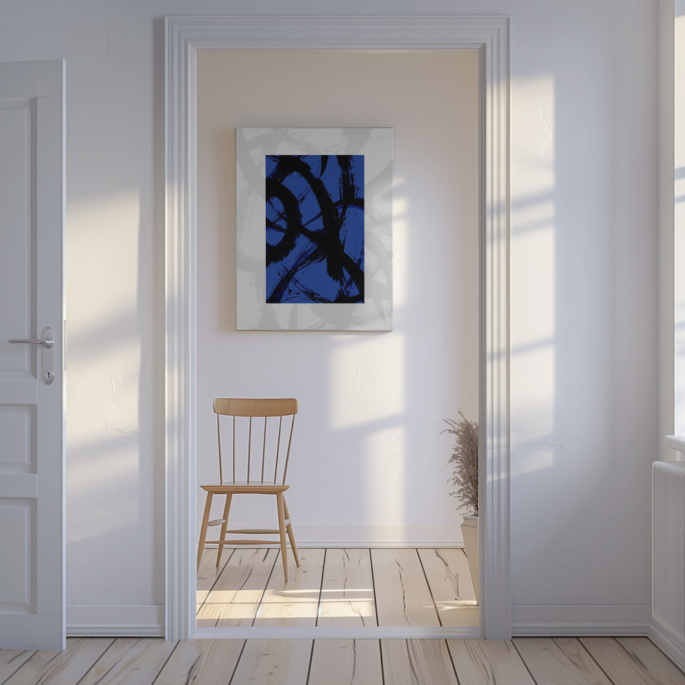 Abstract Brush Strokes 98Y | Canvas