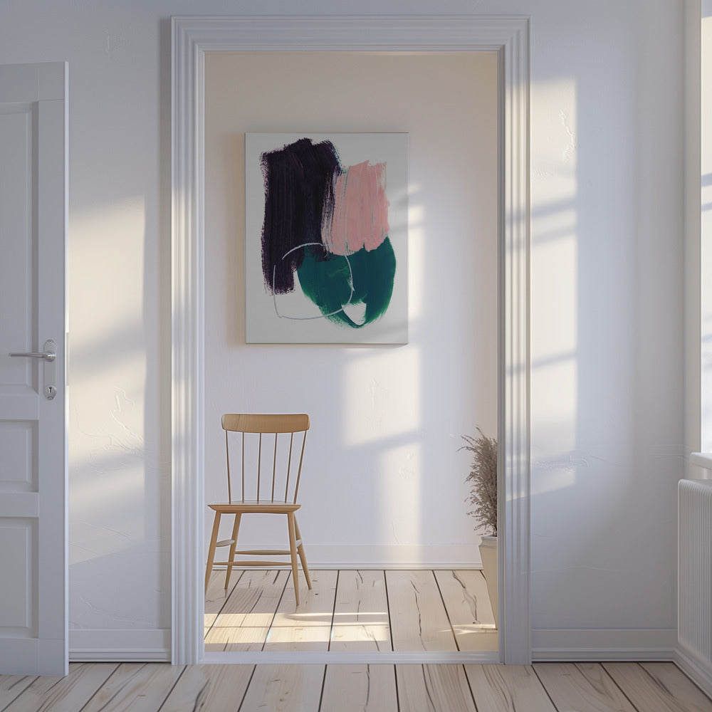 Abstract Brush Strokes 10 | Canvas