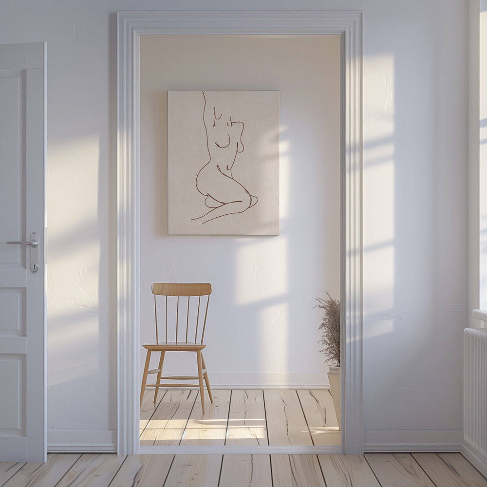 Graceful Contours | Canvas