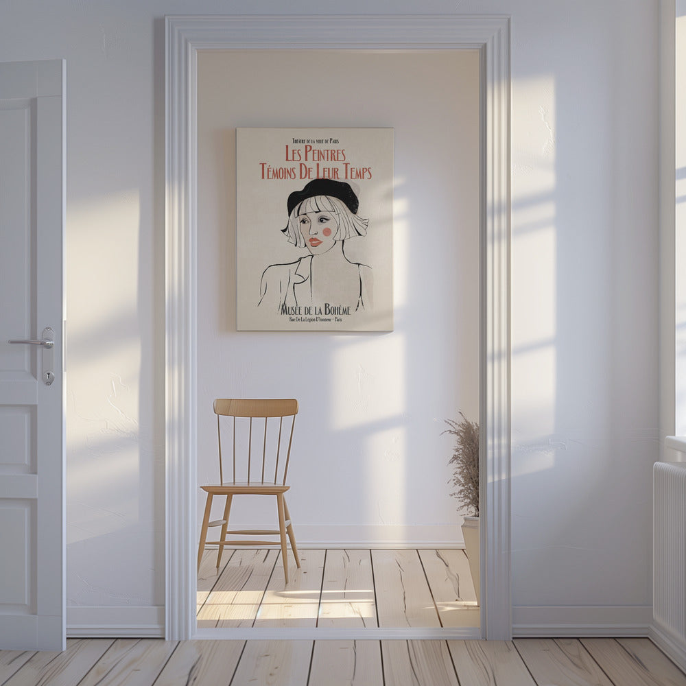 Parisian Muse | Canvas