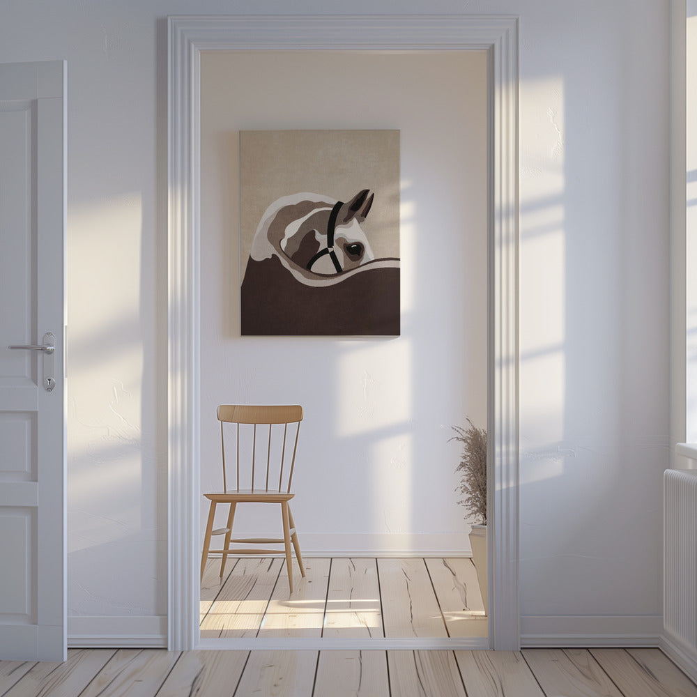 Majestic Equine Gaze | Canvas