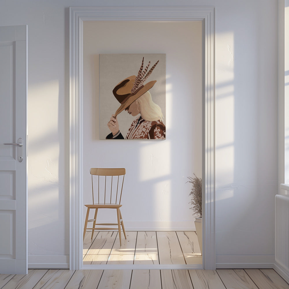 Feathered Elegance | Canvas
