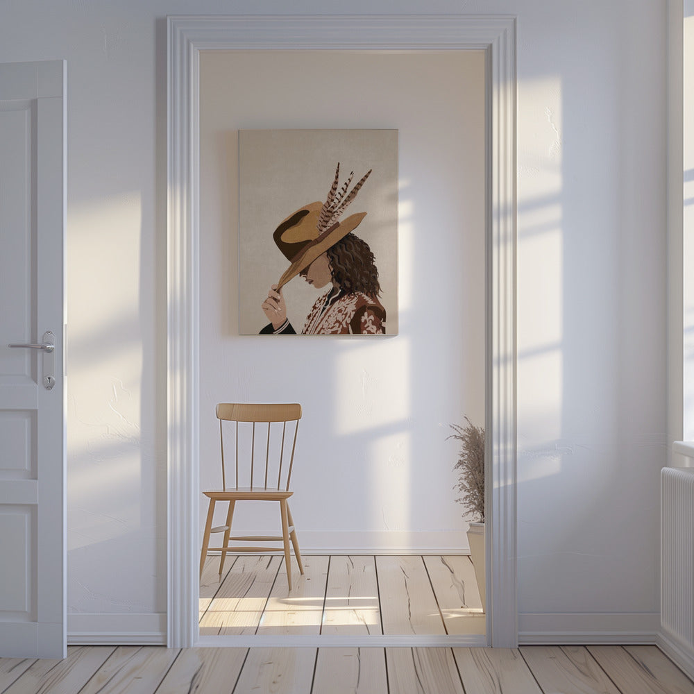 Feathered Elegance | Canvas