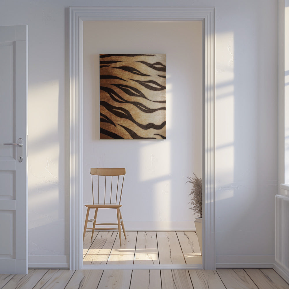 Wild Stripes Flow | Canvas