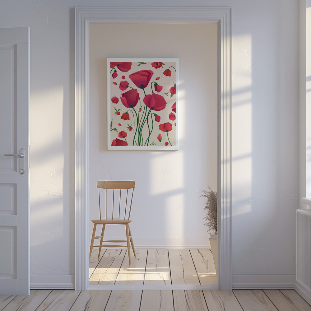 Poppy Blossoms | Canvas