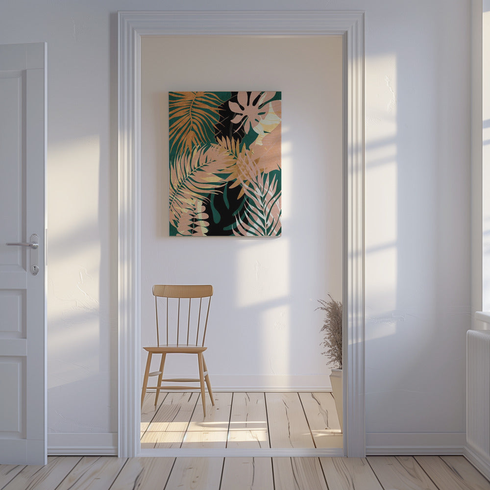 Leaves Summerly | Canvas
