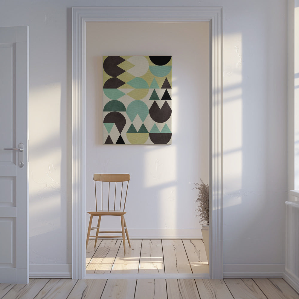 Rainbow Plus Shapes6 | Canvas