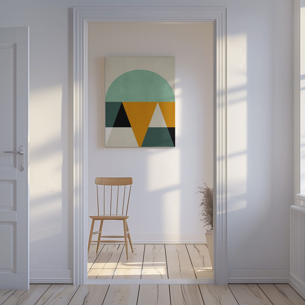Rainbow Plus Shapes4 | Canvas