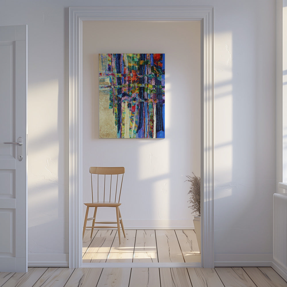 Colorful Cascade | Canvas