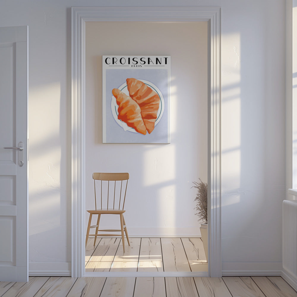 Croissant - Paris | Canvas