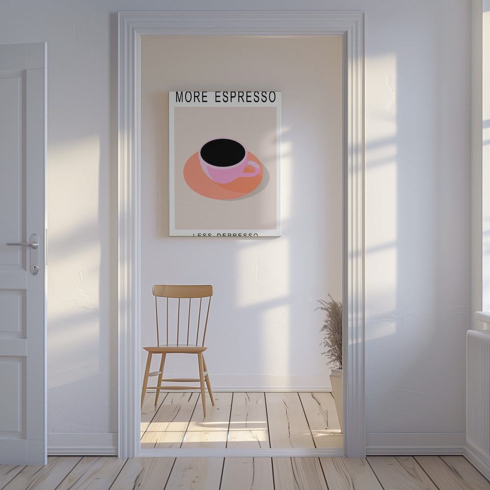 More Espresso Less Depresso | Canvas