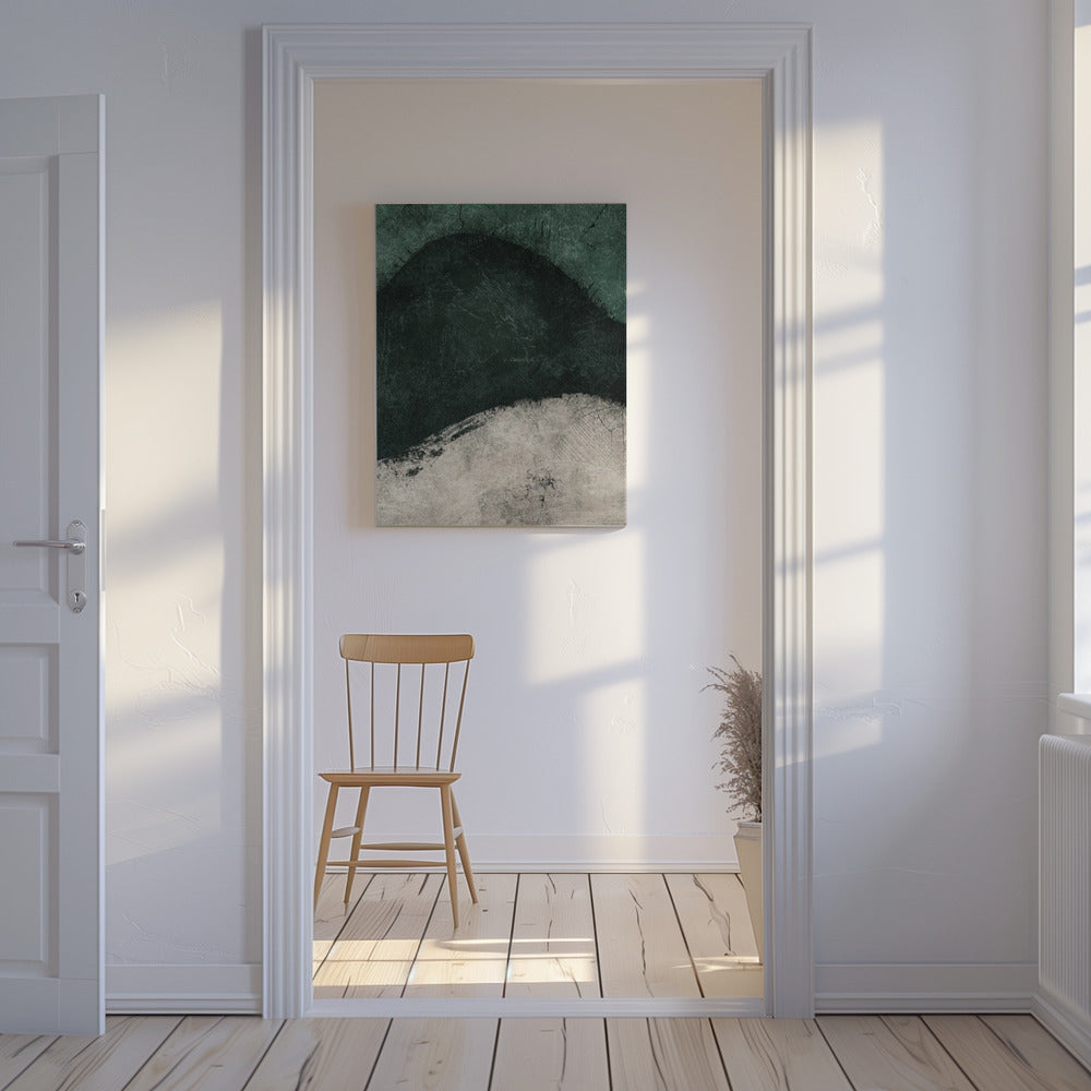 Midnight Emerald No3 | Canvas